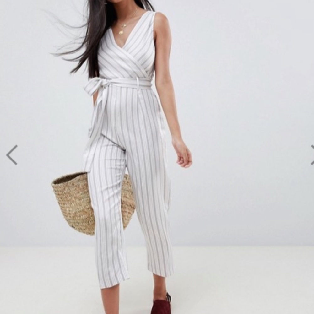 Asos Stripped Jumpsuit Size XS